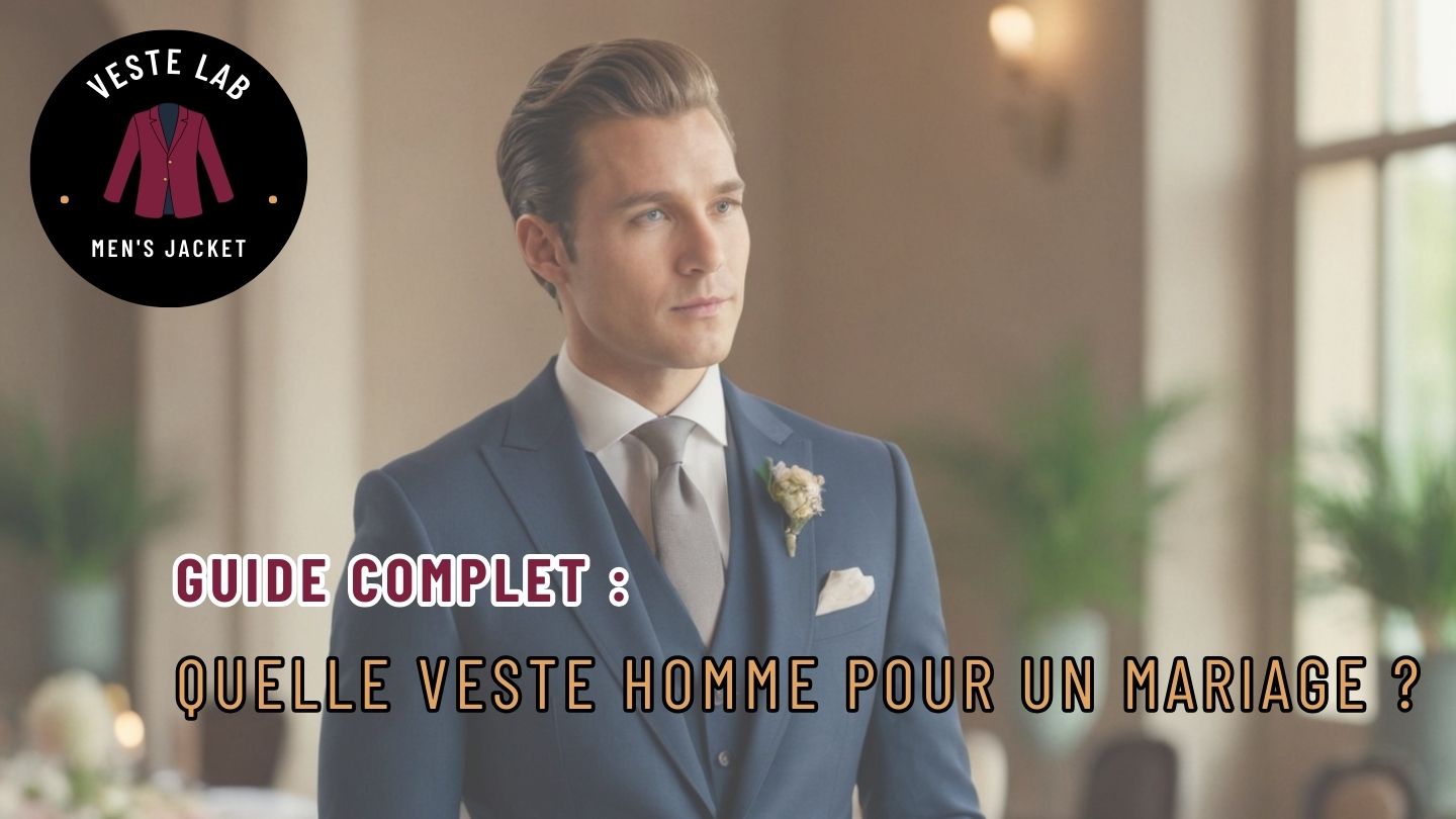 Quelle veste homme pour un mariage Vestelab