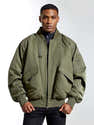 Veste Homme Mi-saison Style Militaire Cargo - Coupe Décontractée, Poches Multiples | Pour Look Urbain Ou Sorties Plein Air, Coupe Ample - 5
