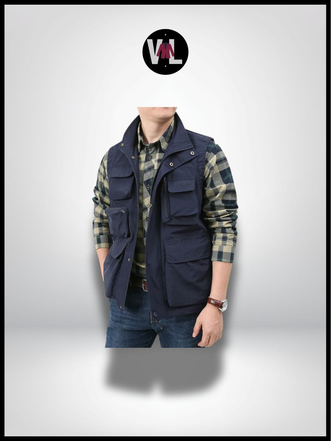 Classique Bleu de Travail Veste Rétro Homme – Vestelab