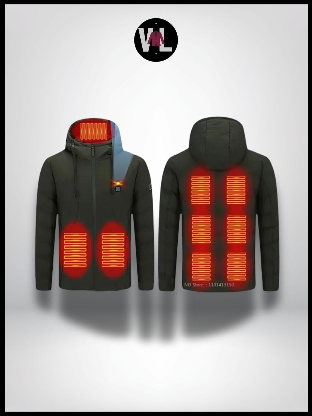 Veste Polaire Chauffante Homme