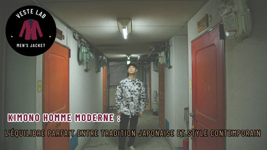Kimono homme moderne