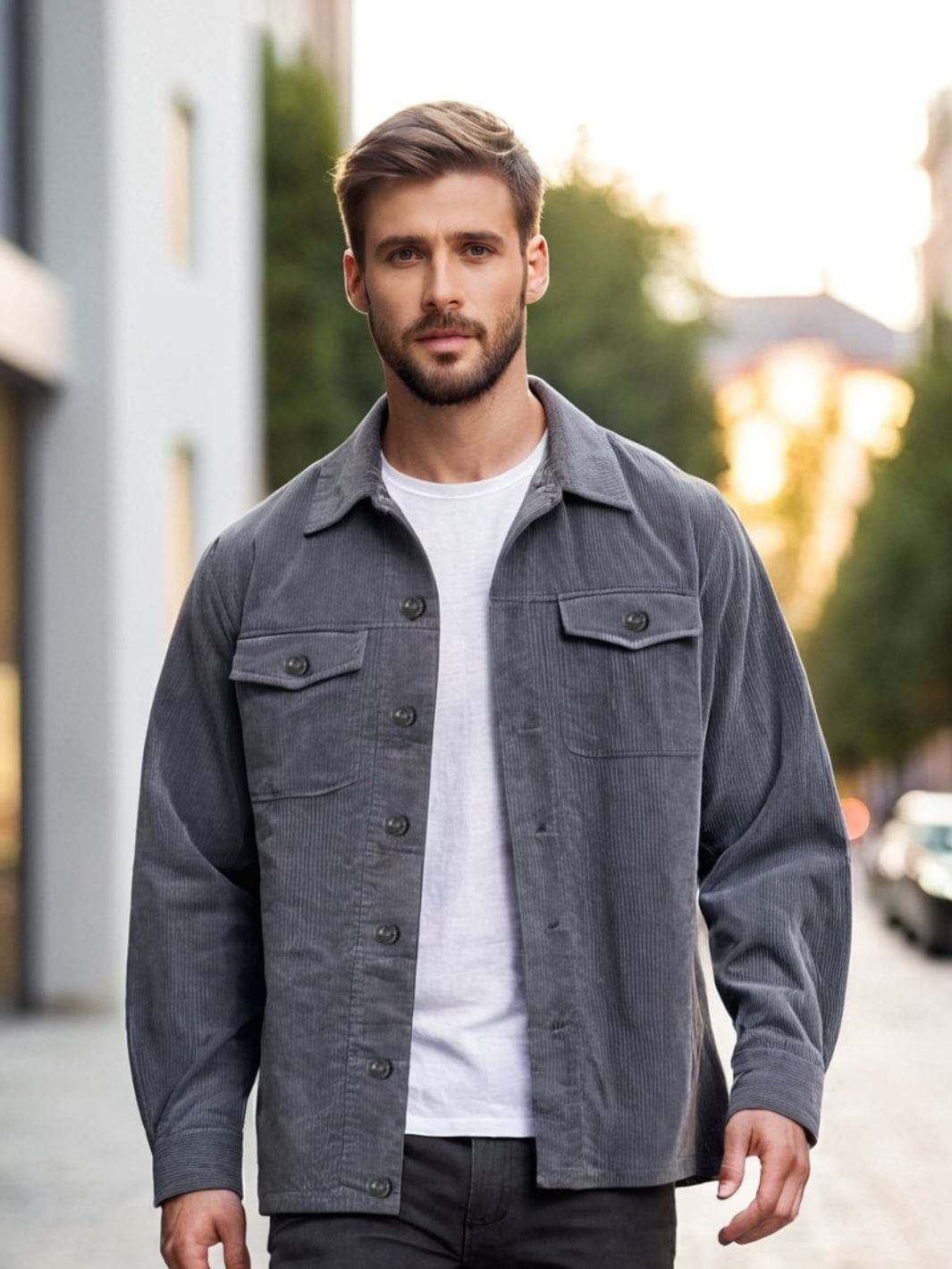  Veste chemise bucheron homme
