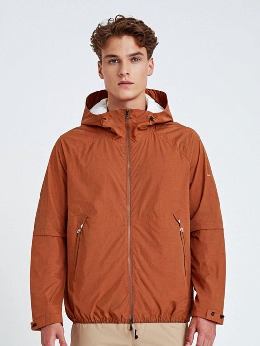 Veste randonnée imperméable respirante homme