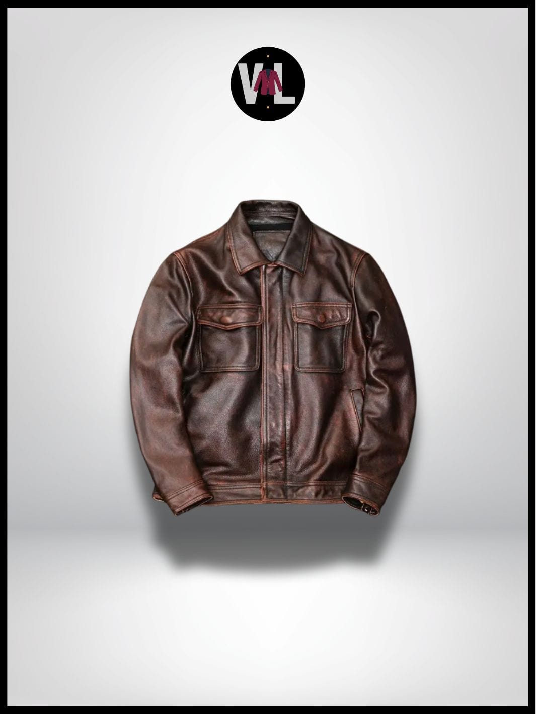 LuxLeather - Veste en Cuir Homme