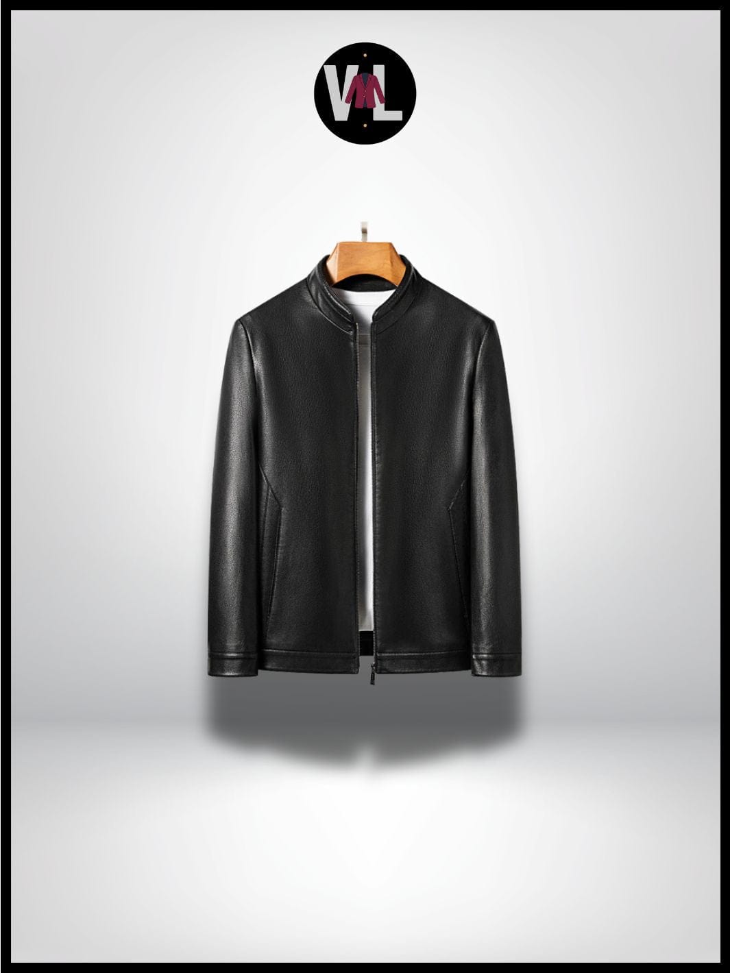 SilkLeather - Veste en Cuir Homme