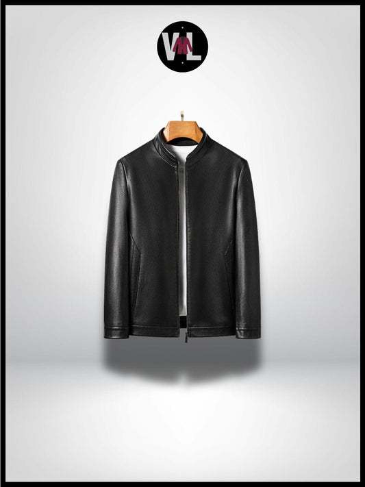 SilkLeather - Veste en Cuir Homme