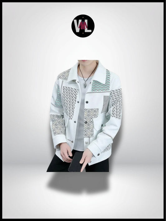 Veste Blazer Blanche Homme