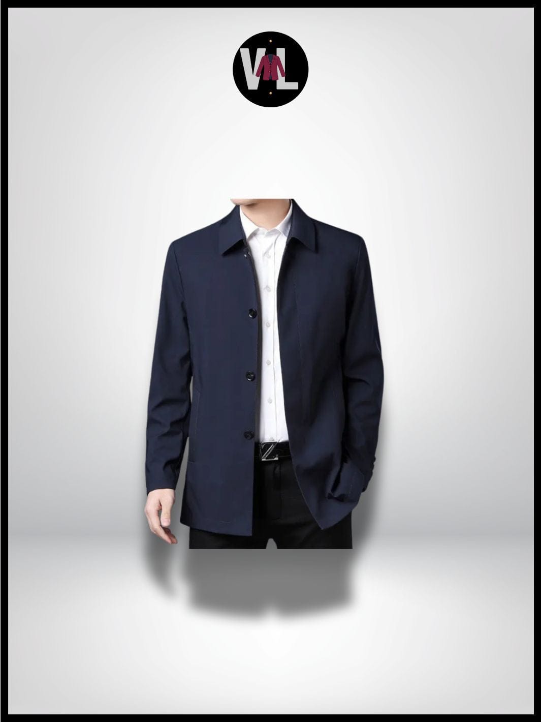 Veste Chemise Longue Homme