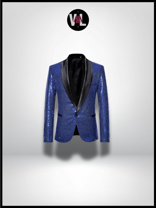 Veste Costume Bleu Nuit Homme