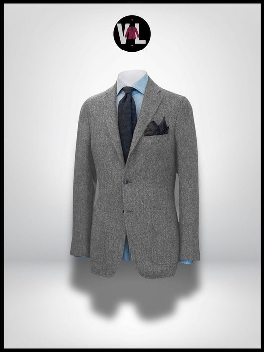 Veste Costume Gris Clair Homme