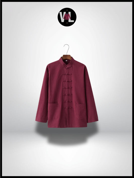 Veste Croisée Homme Rouge