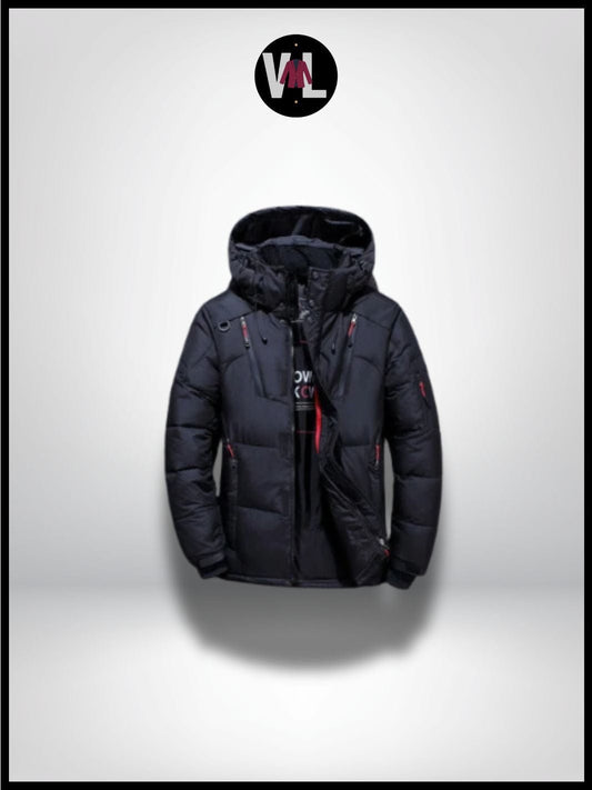 Veste de Ski Noire Homme