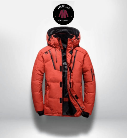 veste-de-ski-orange-homme