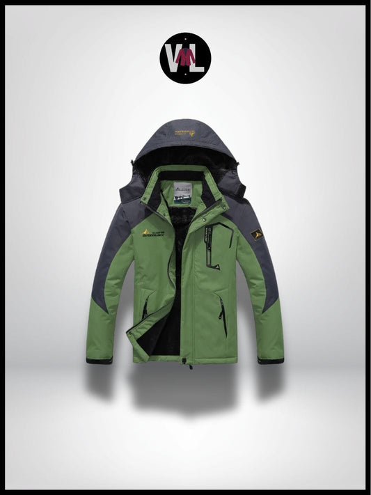 Veste de Ski Verte Homme