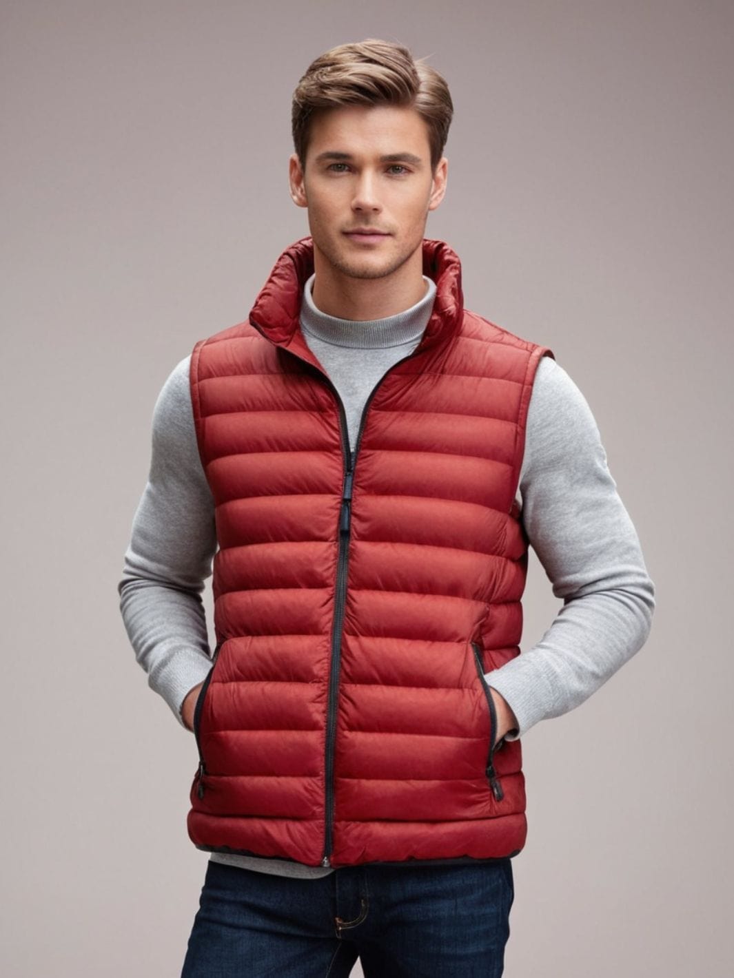 veste-doudoune-rouge-homme