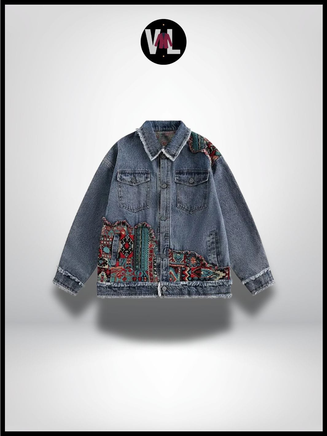 Veste en Jean Bi Matière Homme