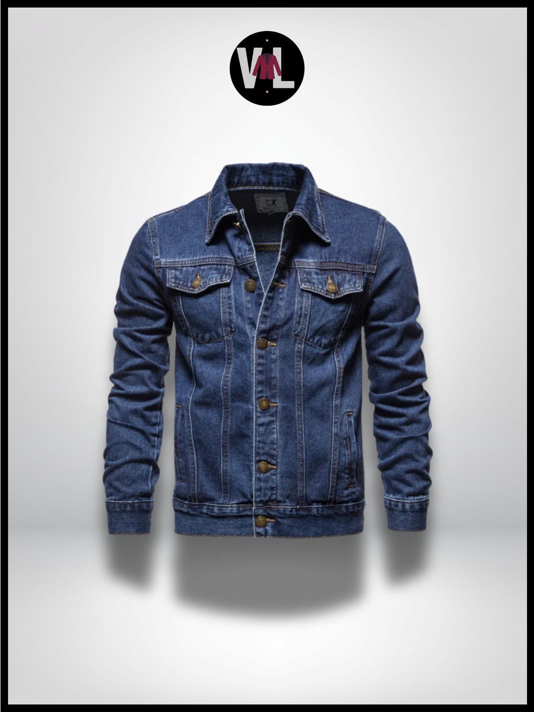 Veste en Jean Cintrée Homme