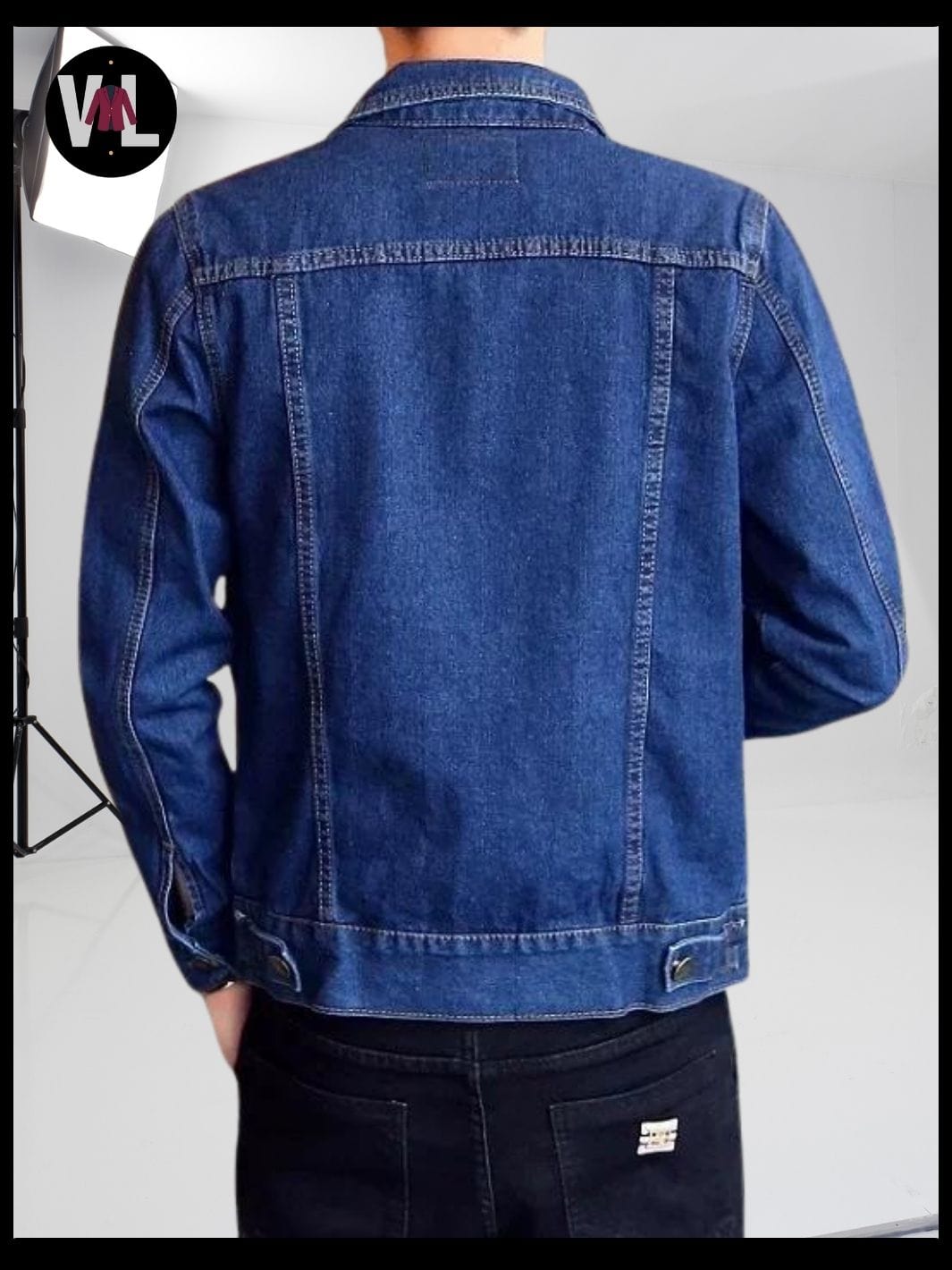 Veste en Jean Cintrée Homme