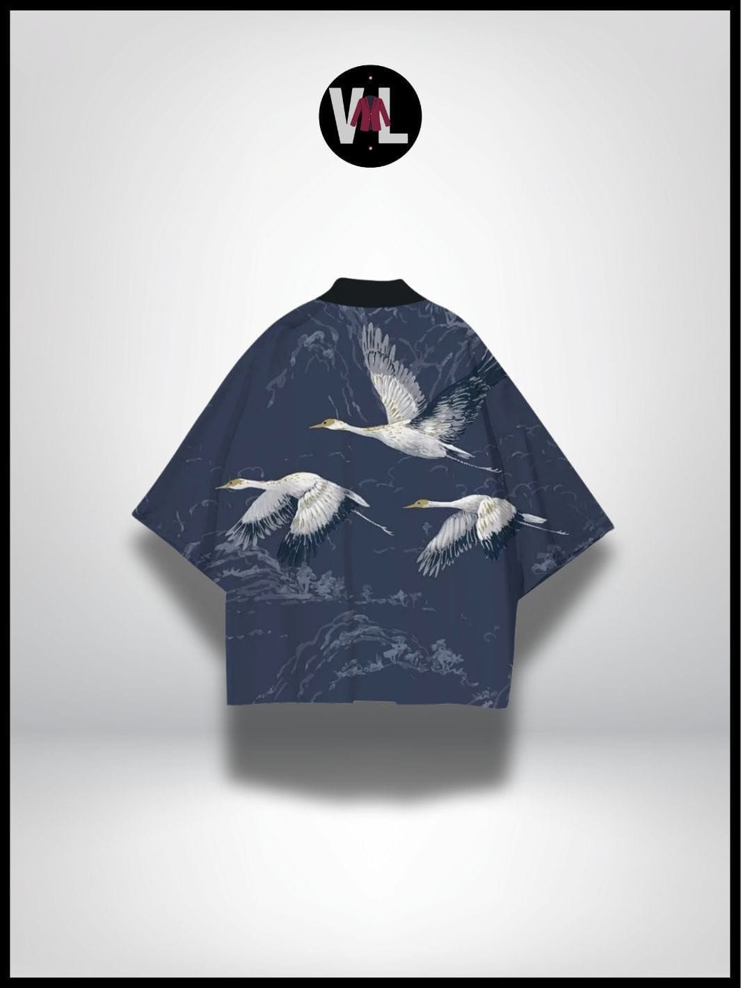 ZenFlow - Kimono Bleu Homme