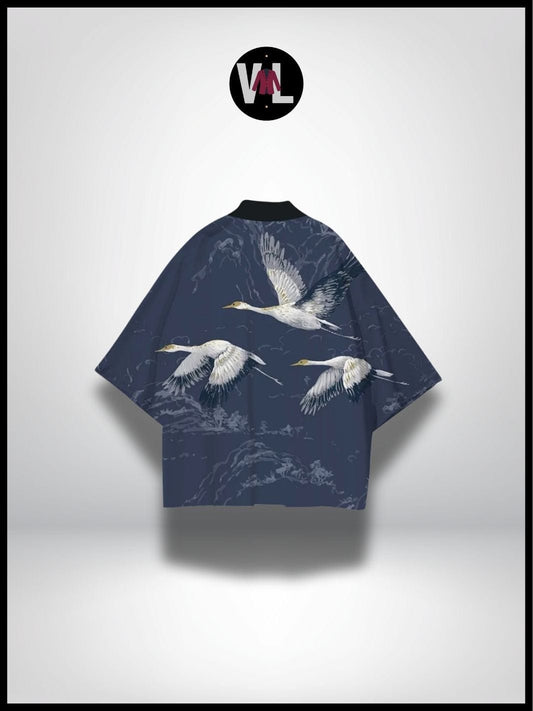 ZenFlow - Kimono Bleu Homme